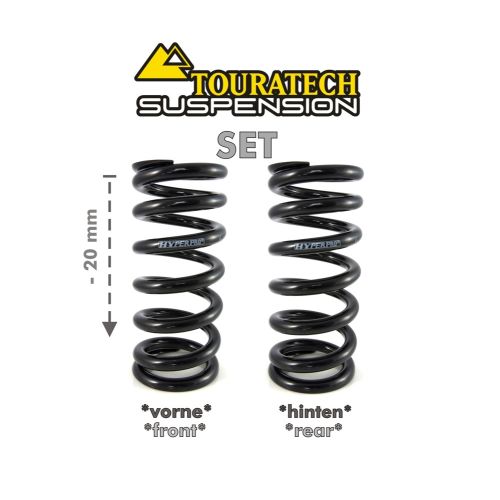 01-045-7444-0 Austauschfedern Tieferlegung -20mm fuer BMW R1200GS(LC) 2013-2016 „Original Federbeine mit BMW Dynamic ESA“