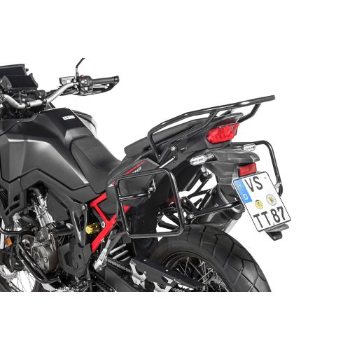 01-403-6560-0 Koffertraeger Edelstahl schwarz fuer Honda CRF1100L Africa Twin -2021