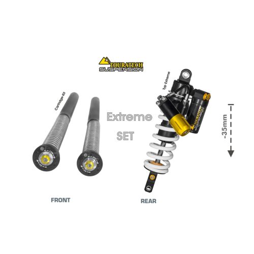 01-632-5867-0 Touratech Suspension WTE Tieferlegung -35mm Typ Extreme fuer Yamaha 700 Tenere (2019-2024)