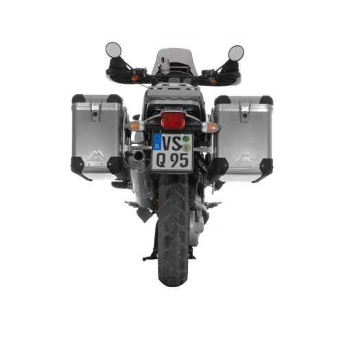 01-052-3181-0 ZEGA Pro Koffersystem 38/45 Liter mit Edelstahltraeger fuer BMW R1150GS/ R1150GS Adventure/ R1100GS/ R850GS