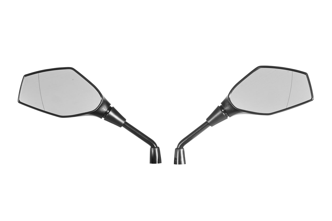 Area1 Motorradspiegel Motorroller Rückspiegel Set (rechts Links) E - Foto 3
