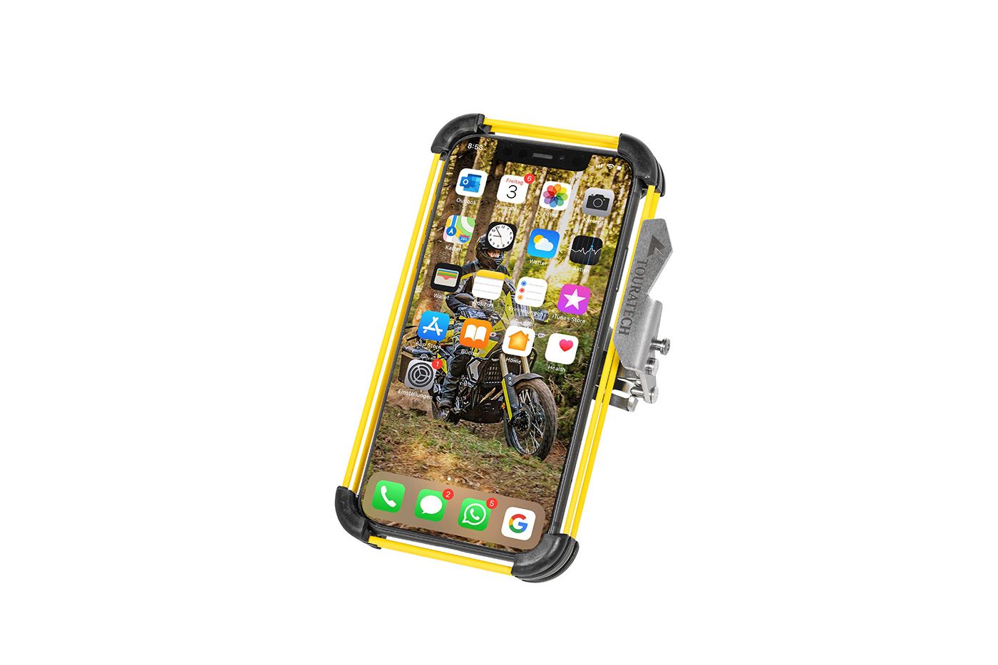 Lenkerhalterung iBracket für Apple iPhone 11, Motorrad & Fahrrad