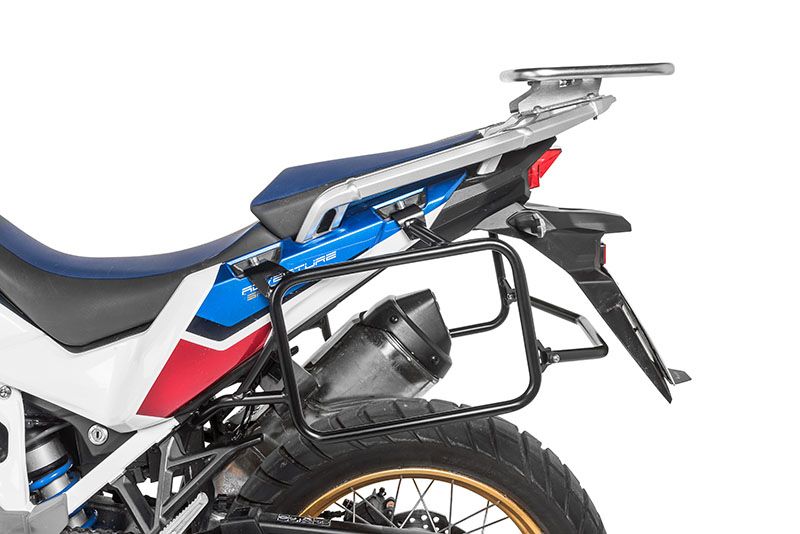 Koffertrager Edelstahl schwarz fur Honda CRF 1100 L Africa Twin 2022 CRF1100L Adventure Sports Touratech GmbH Onlineshop fur Motorradzubehor