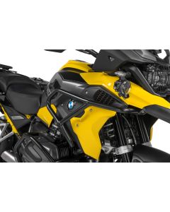 Verkleidungssturzbügel Edelstahl, schwarz für BMW R1250GS