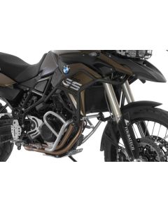 Sturzbügelerweiterung für BMW F700GS/BMW F800GS ab 2013, Edelstahl in schwarz