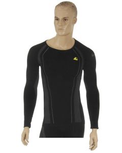 Longshirt "Allroad", Herren, schwarz, Größe L