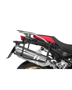 Kofferträger Edelstahl, schwarz für BMW F850GS/ F850GS Adventure/ F750GS