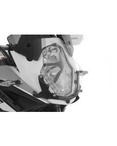 Scheinwerferschutz Makrolon mit Schnellverschluss, schwarz, für KTM 1050, 1090, 1190 Adventure/ R, 1290 Super Adventure *OFFROAD USE ONLY*