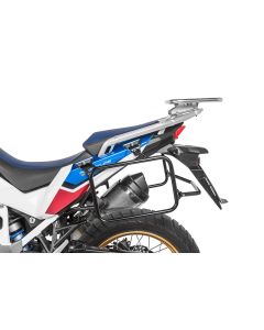 Kofferträger Edelstahl, schwarz für Honda CRF 1100 L Africa Twin (2022-), CRF1100L Adventure Sports