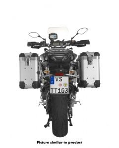 ZEGA Pro Koffersystem "And-S" 31/31 Liter mit Edelstahlträger für Yamaha MT-09 Tracer (2015-2017)