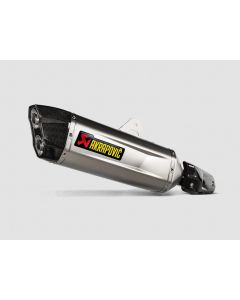 Endschalldämpfer Akrapovic slip-on, Titan, Yamaha Tenere 700 / World Raid