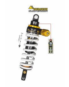 Touratech Suspension Tieferlegung (-35mm) für Yamaha 700 Tenere (2019-) Typ Level2