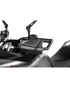 01-401-5661-0 Handprotektoren DEFENSA Expedition, schwarz, Honda XL750 Transalp