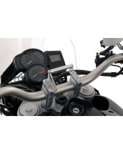 01-048-0210-0 GPS Anbauadapter BMW F650GS(Twin)/F700GS/F800GS/F800GS Adventure auf Lenkerklemmung Anbauadapter / GPS-Halter / Navi-Halter Navigationsgerätehalter