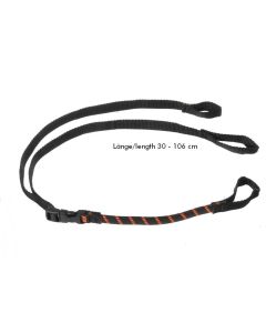 01-055-0422-0 Rokstraps Strap It™ Pack Adjustable *schwarz-orange* 30-106 cm 2 St. mit Schlaufen