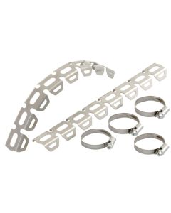01-048-0132-0 Krümmerschutz flexibel Universal, 35-42mm z.B. für BMW F900/F850/F800/F700/F650(Twin), Yamaha XT660/ XT1200Z