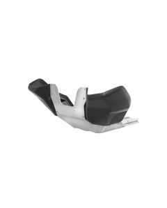 01-372-5134-0 Motorschutz RALLYE Evo, Alu Natur/ Alu schwarz für KTM 790 Adventure/ 790 Adventure R - KTM Hauptständer