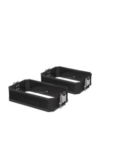 01-050-1013-0 Koffererweiterung VOLUME BOOSTER für original BMW Aluminiumkoffer, schwarz (2 Stück)