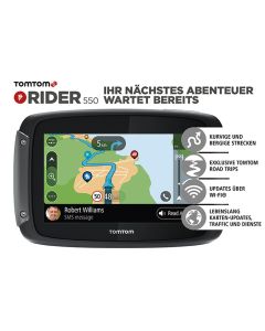 01-060-1470-0 TomTom Rider 550 World, Lifetime weltweite Karten