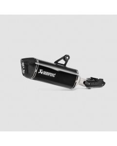 01-037-5850-0 Endschalldämpfer Akrapovic slip-on, Titan, schwarz, für BMW R1250GS / R1250GS Adventure ab 2019