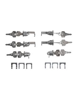 01-050-6000-0 ZEGA Evo Schlosssatz für 2 Koffer