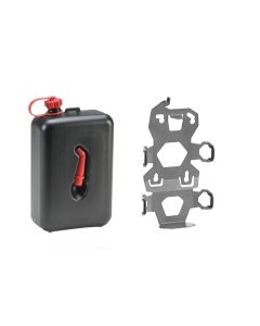 01-050-3425-0 ZEGA Pro2 Zubehörhalterset, Kanisterhalter inkl. Ölkanister Touratech 2 Liter