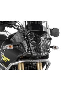 01-632-5097-0 Scheinwerferschutz schwarz mit Schnellverschluss fuer Yamaha Tenere 700 (2025-) *OFFROAD USE ONLY*