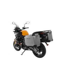 01-408-5770-0 ZEGA Pro Koffersystem 45/45 Liter mit Stahlträger schwarz für Kawasaki Versys 650 (2010-2014)