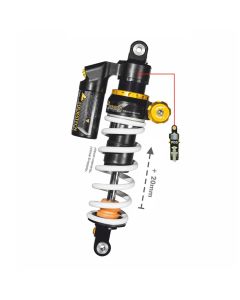 01-371-5876-0 Touratech Suspension +20mm Federbein fuer KTM 1290 Super Adventure R (2021-) Typ Extreme