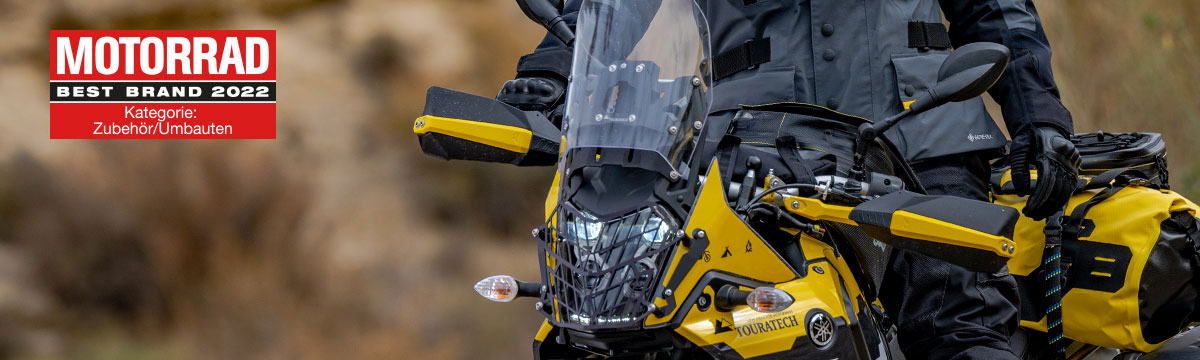 Touratech Motorrad Handprotektoren mit Alubügel