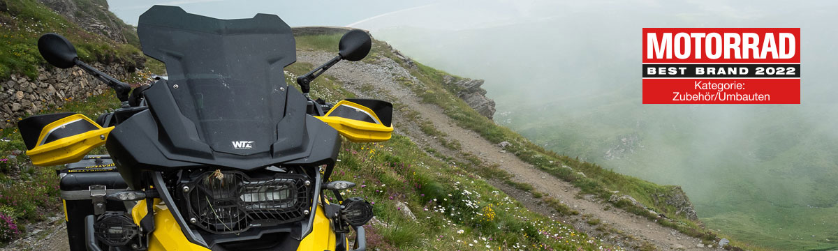 Touratech Verkleidung und Windschild