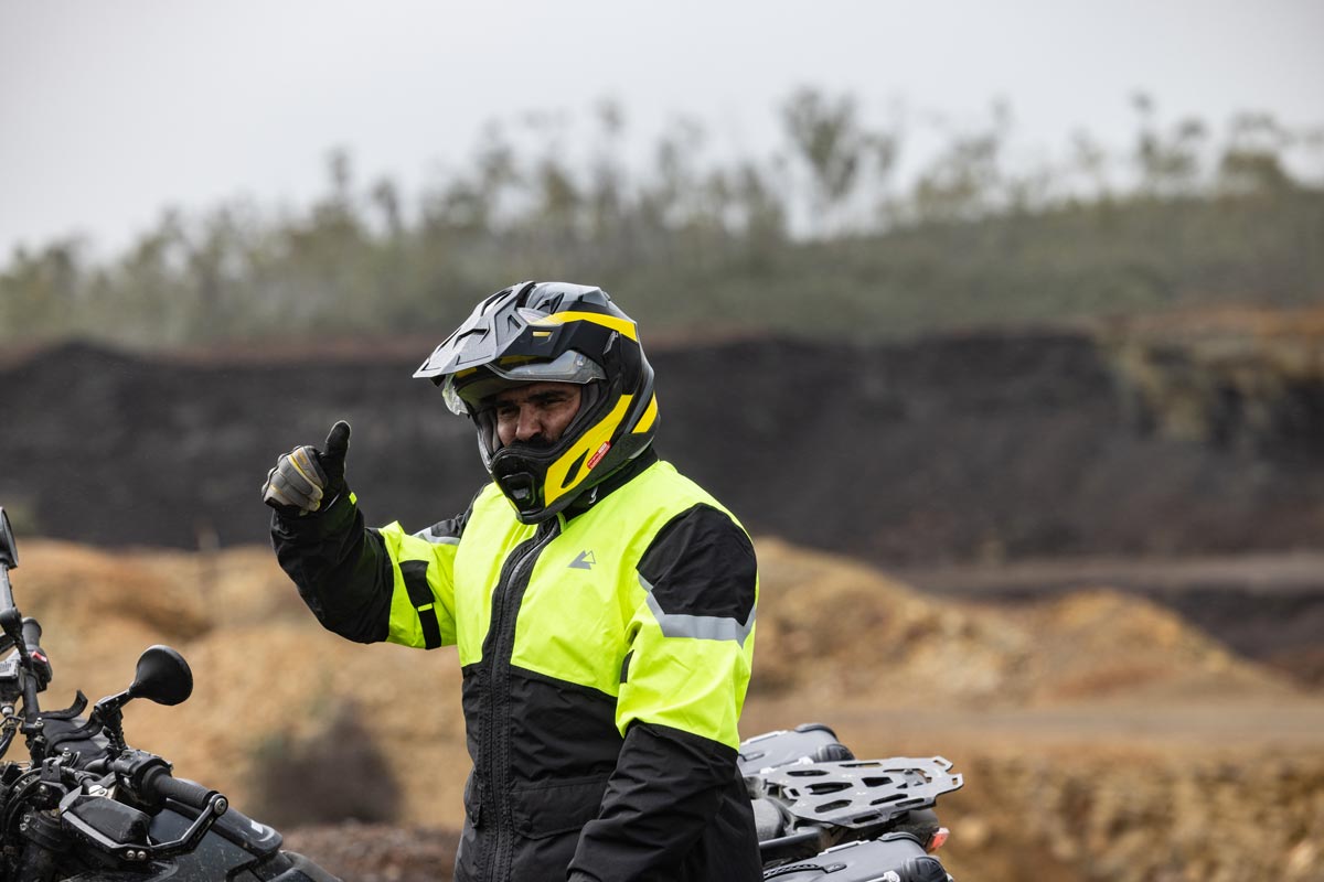 The new Touratech rain suit Storm - top class weather protection