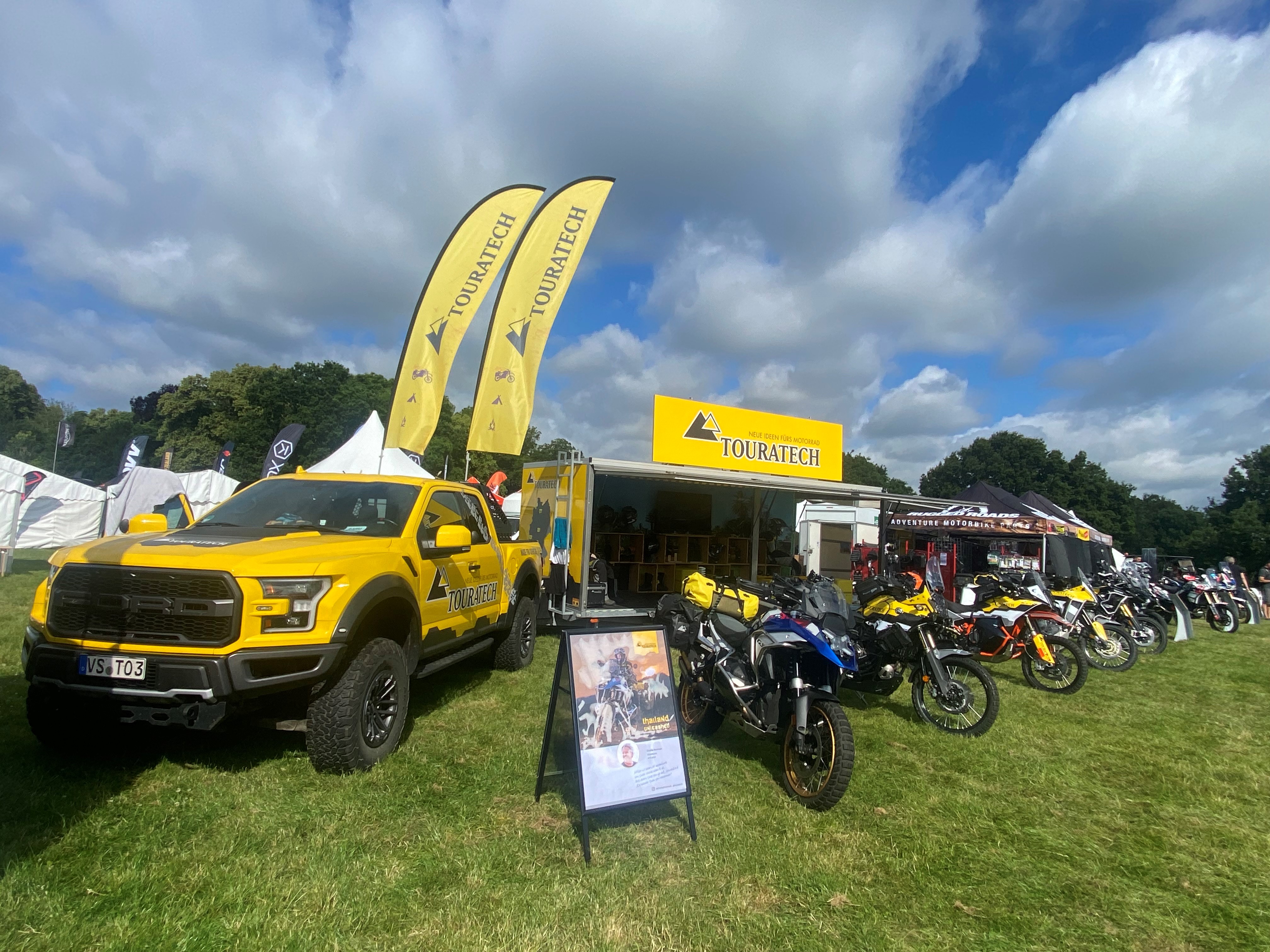 Touratech beim ABR Festival (UK) Touratech beim ABR Festival (UK)