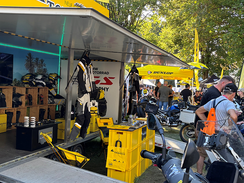 Touratech beim Alpes Aventure Motofestival (F)