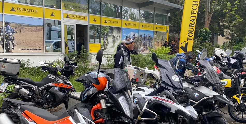 Hausmesse bei Touratech-Süd München Hausmesse bei Touratech-Süd München
