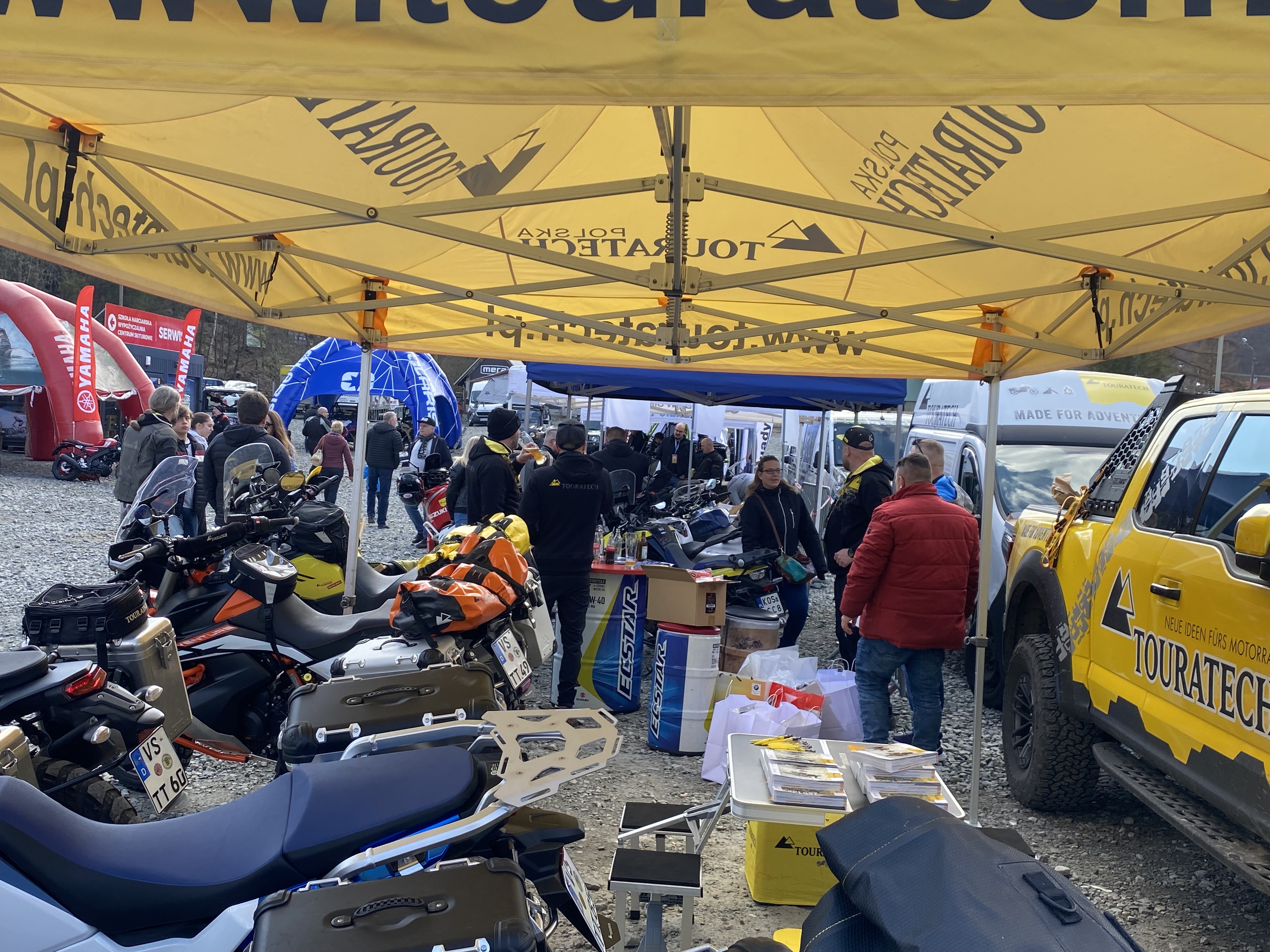 Touratech Rollende Messe auf dem Touratech Travel Event in Polen