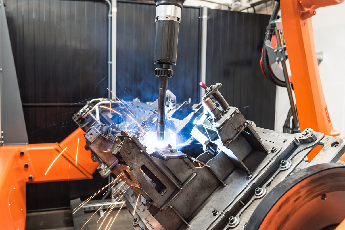 Kollege Roboter - Technologie der Schweißroboter