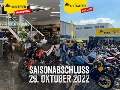 Saisonabschluss bei Touratech Allgäu und Touratech-Nord