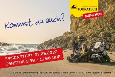 Saisonstart 2022 bei Touratech Süd am 7. Mai