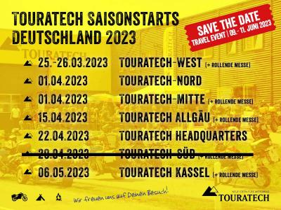 Touratech Saisonstarts in Deutschland 2023