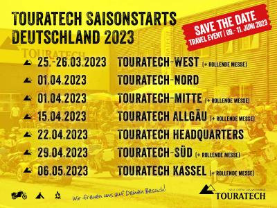 Touratech Saisonstarts in Deutschland 2023