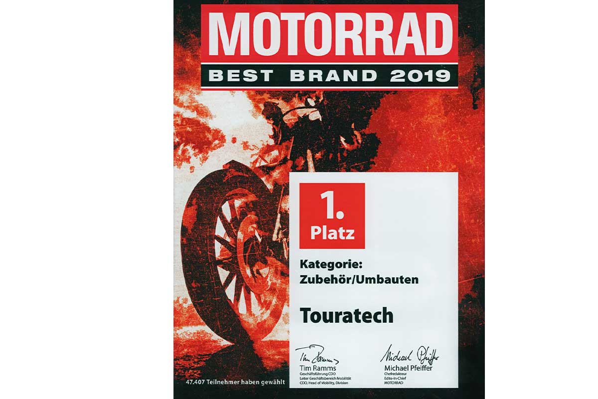 Touratech: Ausgezeichnet!