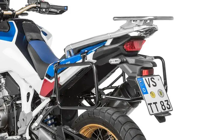 Koffertrager Edelstahl schwarz fur Honda CRF 1100 L Africa Twin 2022 CRF1100L Adventure Sports Touratech GmbH Onlineshop fur Motorradzubehor
