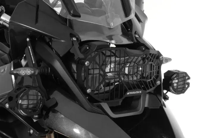 Scheinwerferschutz mit Schnellverschluss fur LED Hauptscheinwerfer fur BMW R1250GS Adventure R1200GS LC Adventure LC OFFROAD USE ONLY