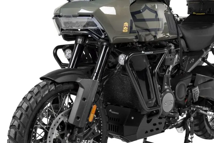 Sturzbugel Edelstahl schwarz fur Harley Davidson RA1250 Pan America
