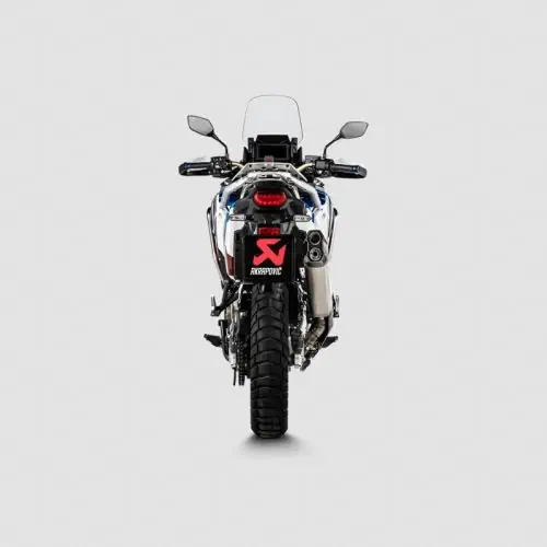 Endschalldampfer Akrapovic slip on Titan fur Honda CRF1100L Africa Twin CRF1100L ADV Sports ab 2020