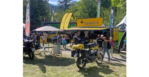 Touratech beim Alpes Aventure Motofestival (F)