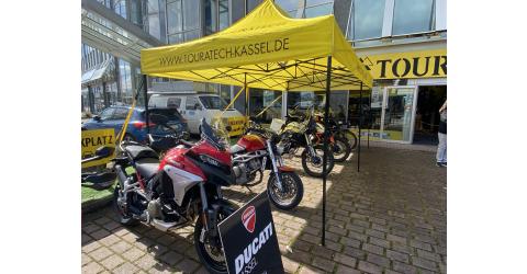 Frühlingsfest bei Touratech im Shop Kassel