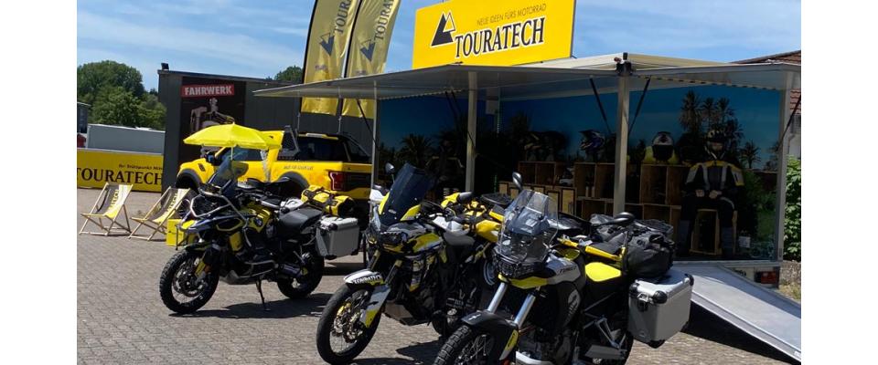 Rollende Messe beim Summer Ride bei Touratech Mitte in Mömlingen Rollende Messe beim Summer Ride bei Touratech Mitte in Mömlingen
