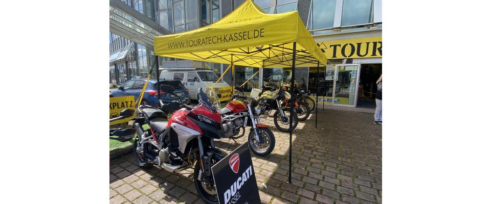 Frühlingsfest bei Touratech im Shop Kassel